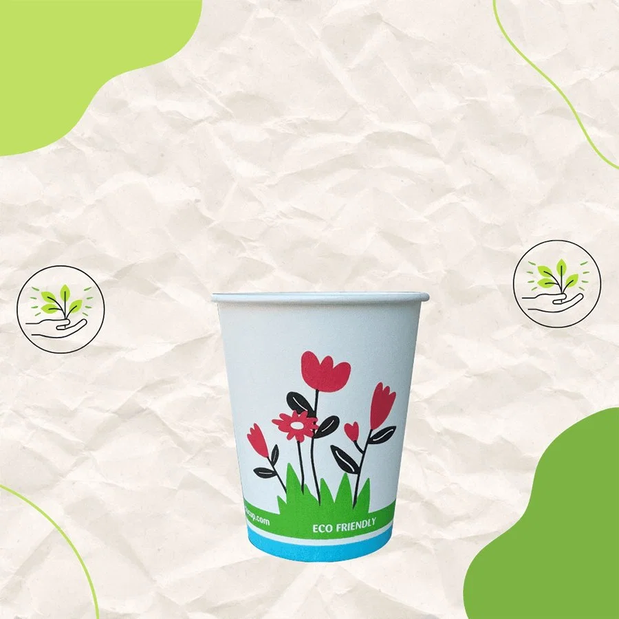 5 OZ Sıfır Plastiksiz Bardaklar
