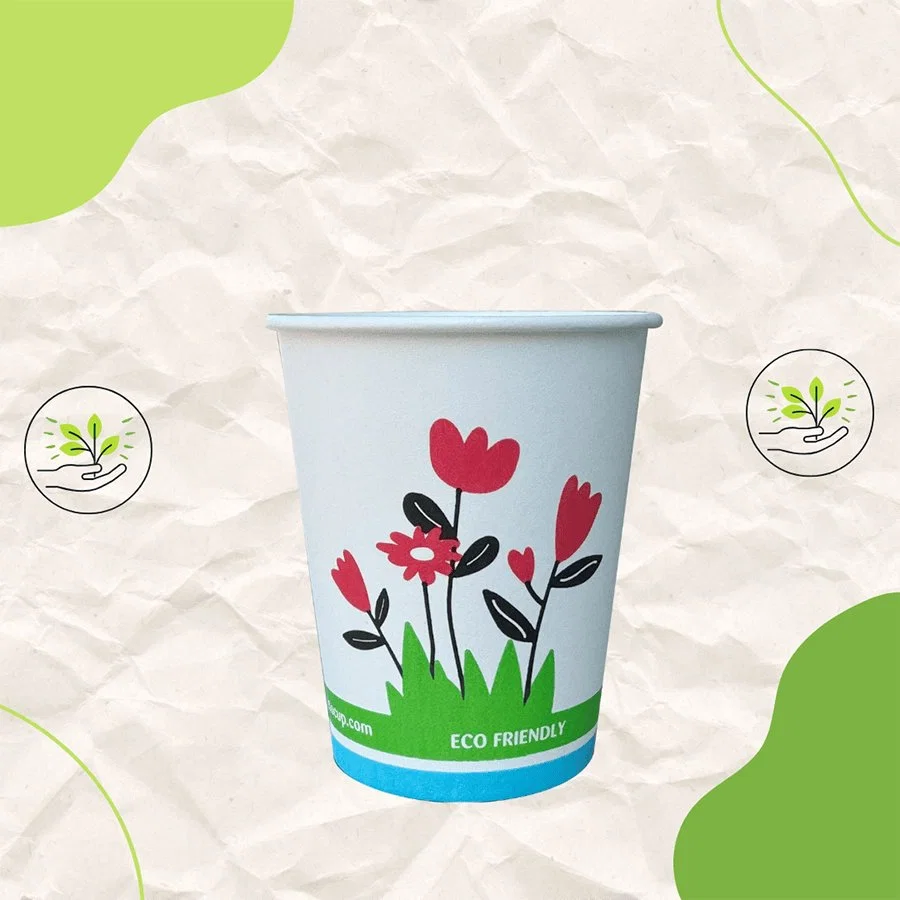 9 OZ Sıfır Plastiksiz Bardaklar 