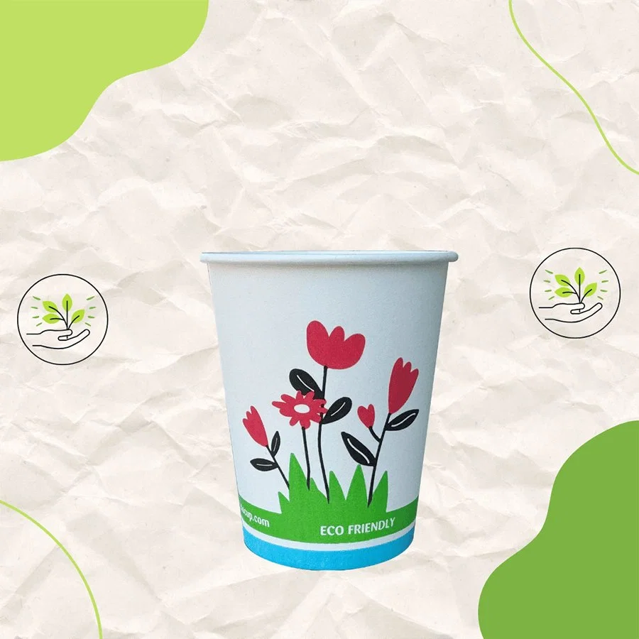 7,5 OZ/200 ml Plastiksiz Bardaklar